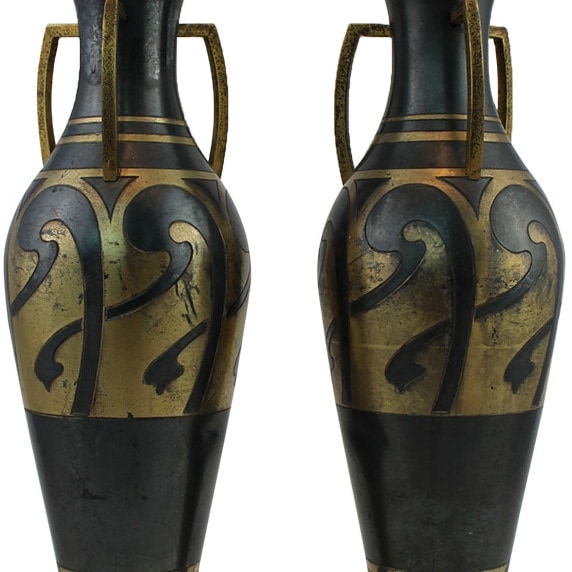 Art Nouveau stiliaus vazos 20 a. pr.