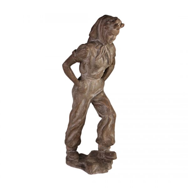 Terakotos skulptūra "Moteris" 20 a. pr.