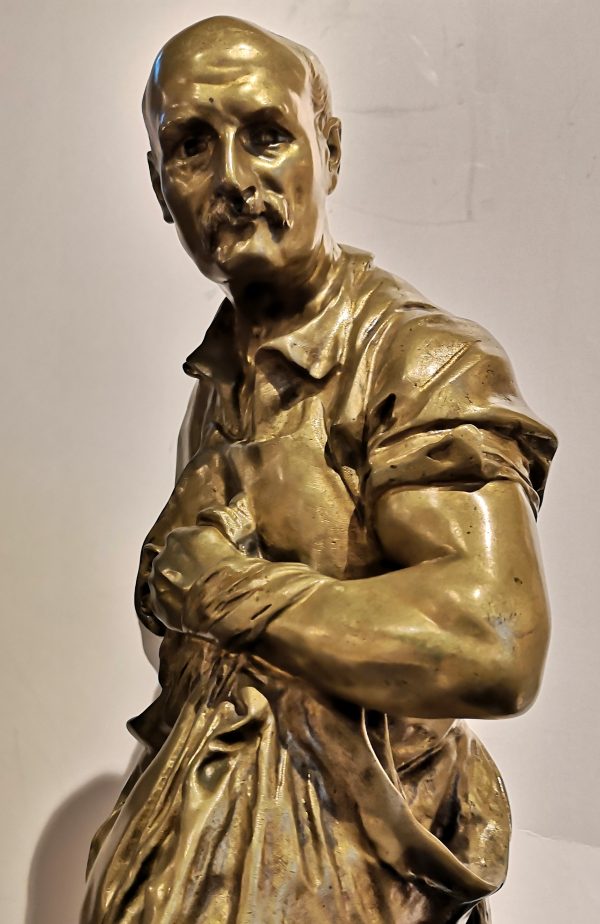 G. E. Saulo bronzinė skulptūra "Sėjėjas" 20 a. pr.