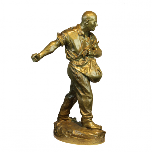 G. E. Saulo bronzinė skulptūra “Sėjėjas” 20 a. pr.