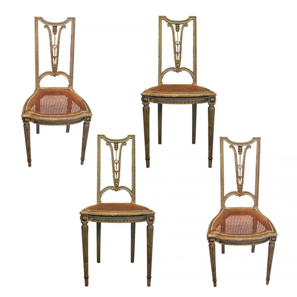 Gustavo III stiliaus antikvarinės kėdės