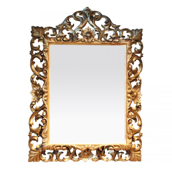 Antikvarinis baroque stiliaus veidrodis