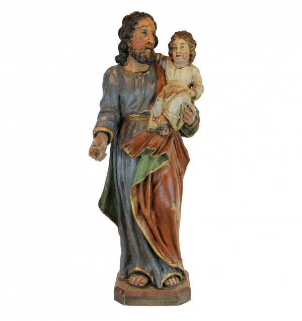 Medinė skulptūra "Šv. Juozapas" 19 a. II pusė
