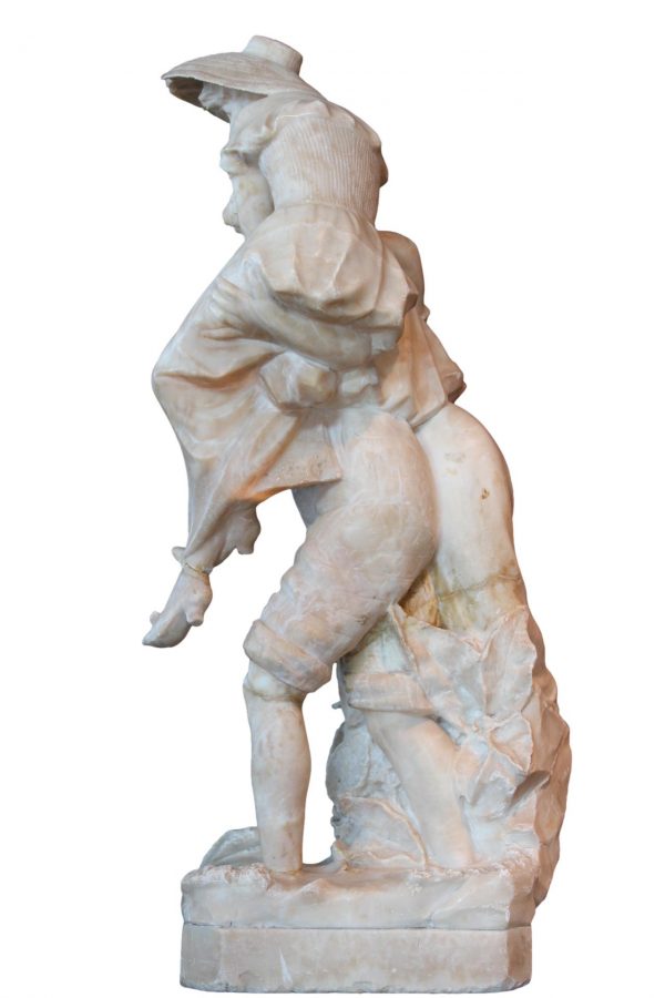 Antikvarinė alebastro skulptūra 
