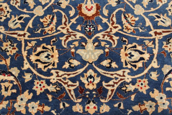 Persiškas vilnonis rankų darbo Nain kilimas 190 X 120 cm