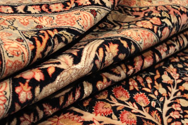 Persiškas rankų darbo Tabriz kilimas 230 x 170 cm.