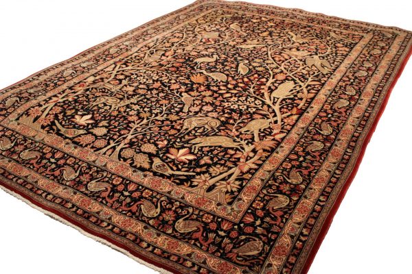 Persiškas rankų darbo Tabriz kilimas 230 x 170 cm.