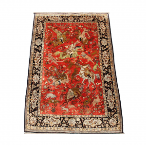 Persiškas rankų darbo Qum kilimas 158 x 103