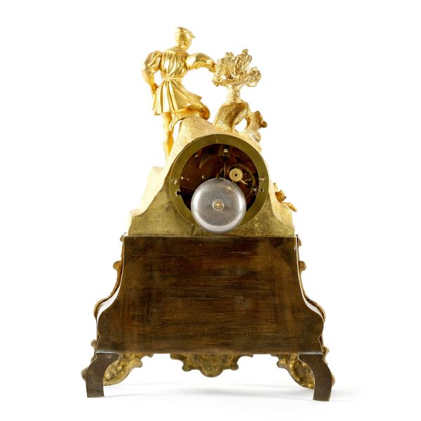 Antikvarinis rococo stiliaus laikrodis
