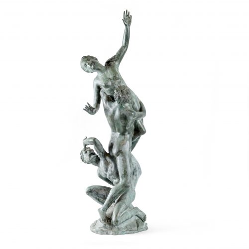 Bronzinė skulptūra “Sabinės pagrobimas” 20 a. II pusė