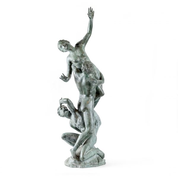 Bronzinė  skulptūra “Sabinės pagrobimas”