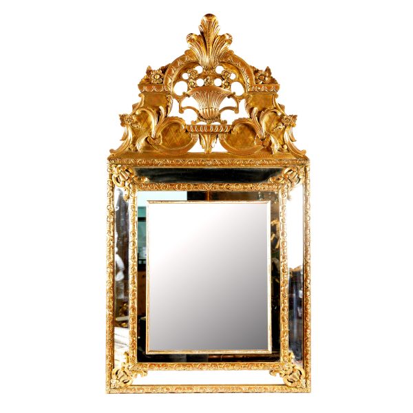 Regentystės stiliaus veidrodis