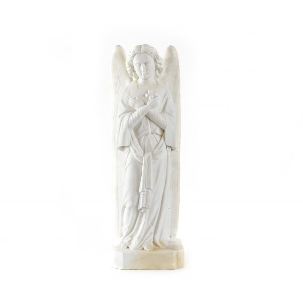 Antikvarinė marmurinė skulptūra "Angelas"