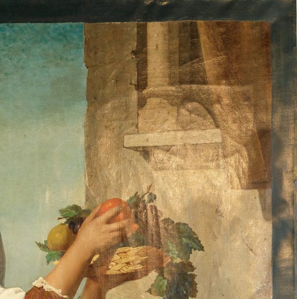 Antikvarinis L. Tytgadt paveikslas "Venecijietės"