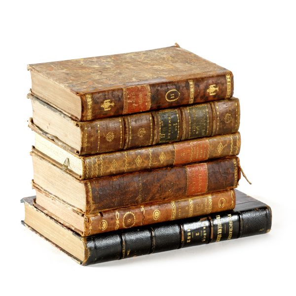 Prancūziškos ir belgiškos antikvarinės teisės knygos 