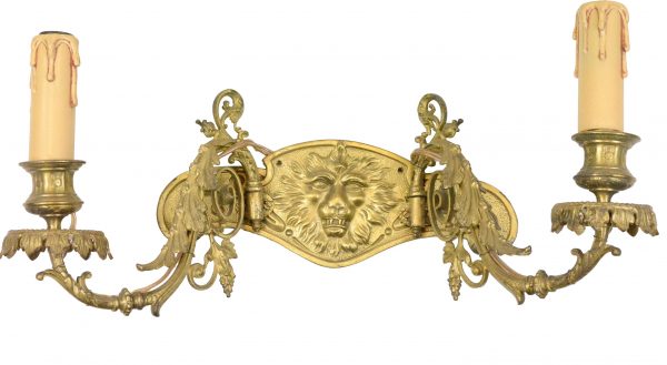 Napoleon III stiliaus žalvariniai šviestuvai