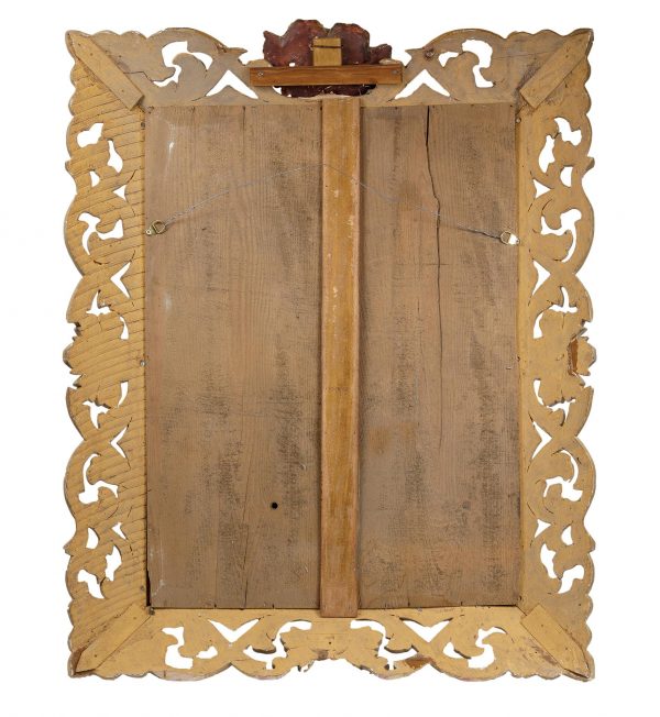 Florentietiškas paauksuotas veidrodis 20 a. vid.