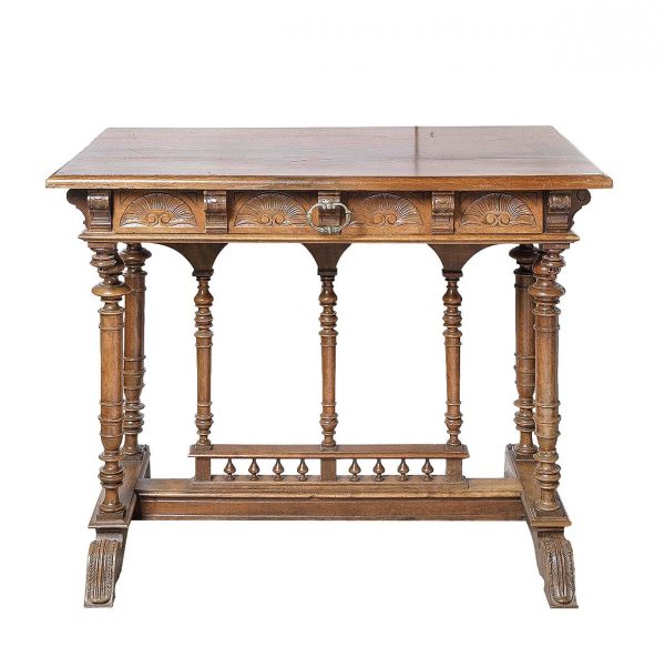 Neorenesanso stiliaus rašomasis stalas 19 a. pab.
