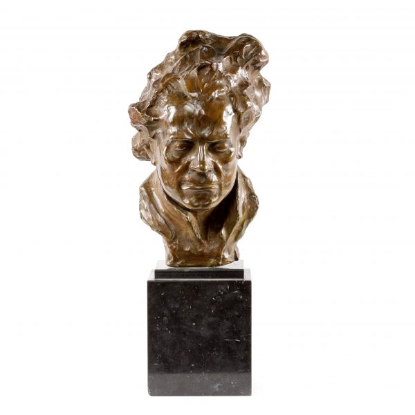 Bronzinė A. Pina skulptūra "Liudvikas van Bethovenas"