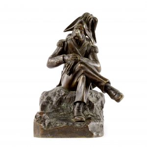 Bronzinė skulptūra "Kareivis"