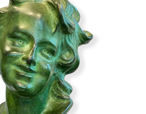 Bronzinė J. B. Carpeaux skulptūra "Vaiko šypsena"