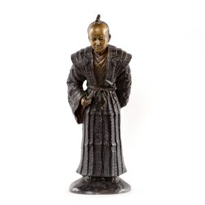 Bronzinė skulptūra "Samurajus"