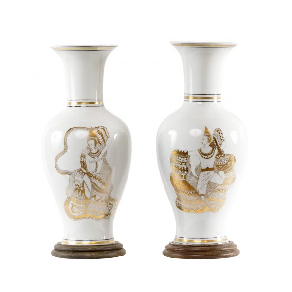 ANCAP porcelianinės vazos