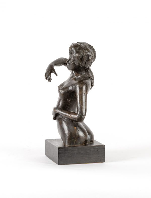Bronzinė patinuota skulptūra "Jaunystė"
