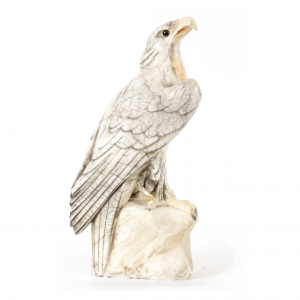 Alebastro skulptūra "Auksinis erelis"