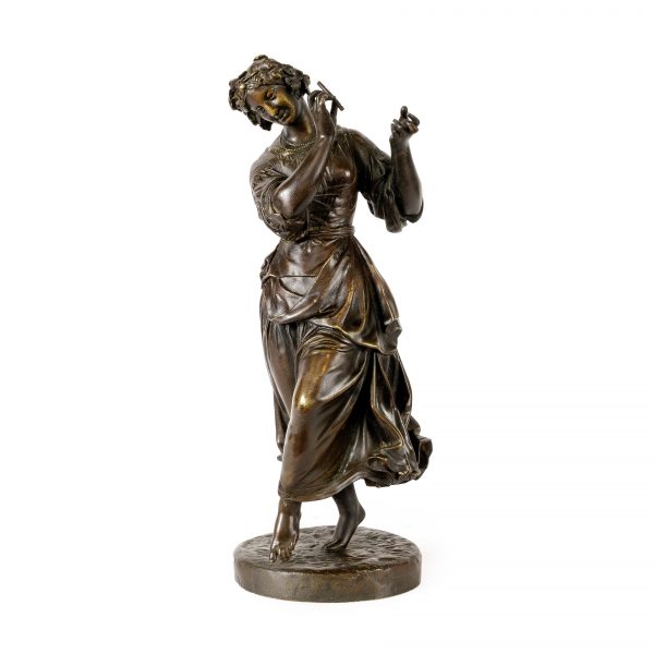 Marius Jean Antonin Mercié bronzinė skulptūra "Šokėja"