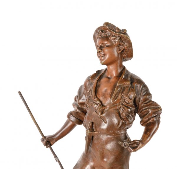 Bronzinė skulptūra "Pjovėjas"