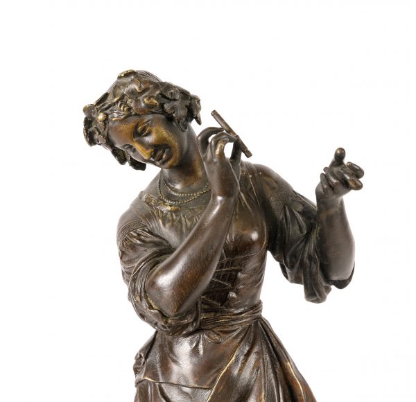 Marius Jean Antonin Mercié bronzinė skulptūra "Šokėja"