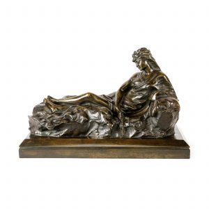 Berthe Van Tilte bronzinė skulptūra 