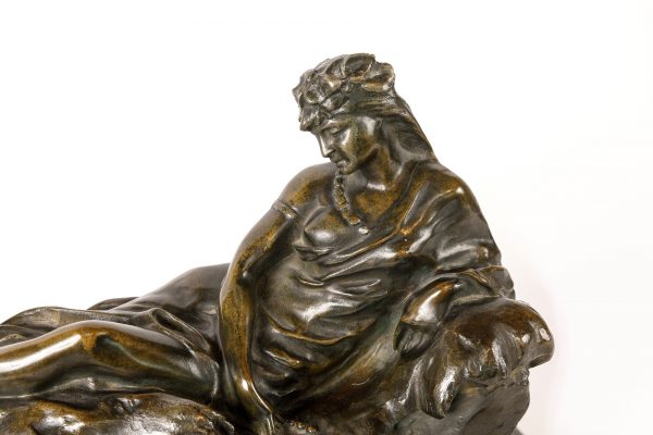Berthe Van Tilte bronzinė skulptūra 