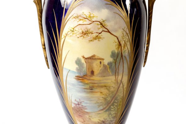Prancūziškos fajanso vazos