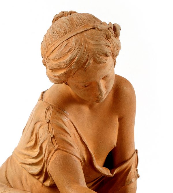 James Pradier terakotos skulptūra