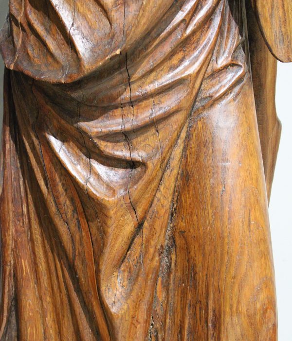 Ąžuolinė skulptūra „Šv. Jonas Evangelistas“