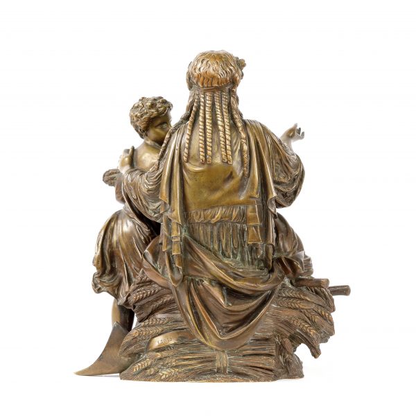 J. J. Salmson bronzinė skulptūra "Demetra"