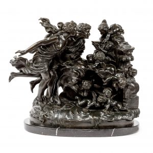 Bronzinė skulptūra “Bakcho šeima”
