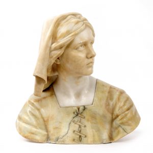 Alebastro skulptūra "Žana d’Ark"
