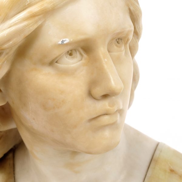 Alebastro skulptūra "Žana d’Ark"