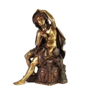 J. A. T. Coinchon bronzinė skulptūra "Keliautojas"