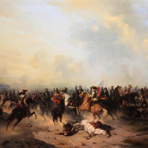 Dominique Peduzzi paveikslas "Mūšis"