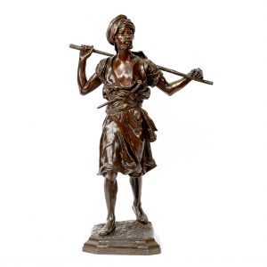 Emile Pinedo bronzinė skulptūra “Arabas”