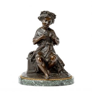 A. Moreau bronzinė skulptūra “Jaunasis Jėzus”