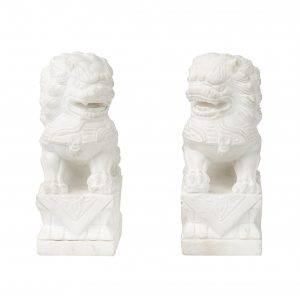 Marmurinės skulptūros "Foo liūtai"