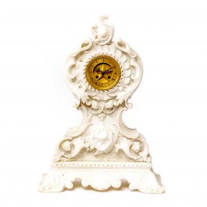 Venecijietiškas alebastro laikrodis