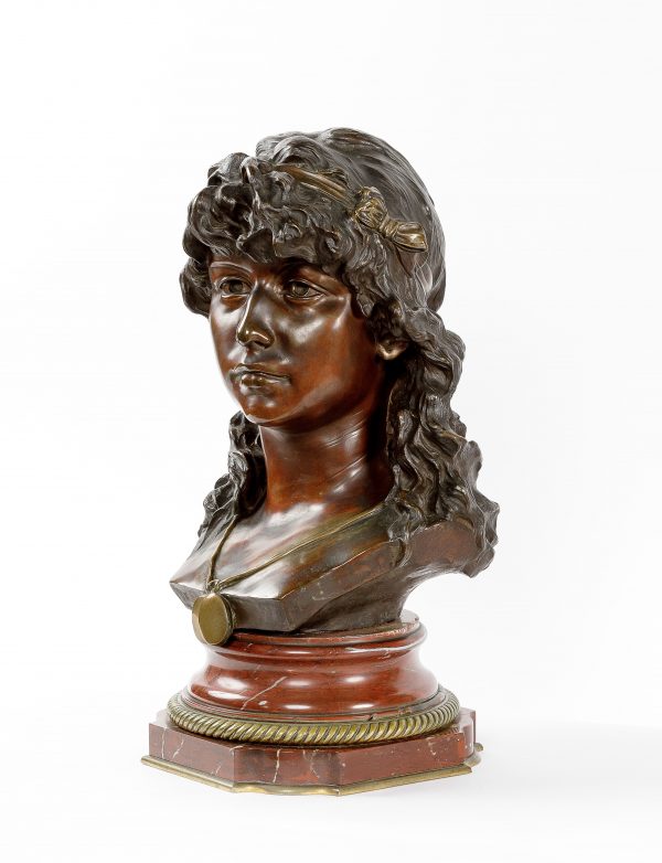 Dominique Van Den Bossche bronzinė skulptūra "Jaunoji čigonė"