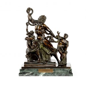 G. De Luca bronzinė skulptūra „Laokoontas ir jo sūnūs“