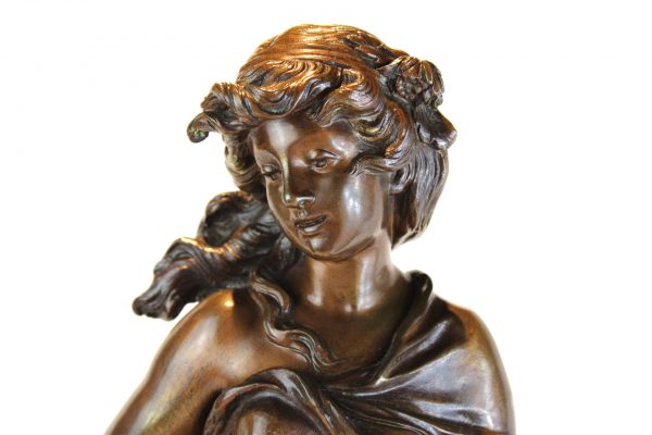 C. G. FERVILLE SUAN bronzinė skulptūra "Ruduo"